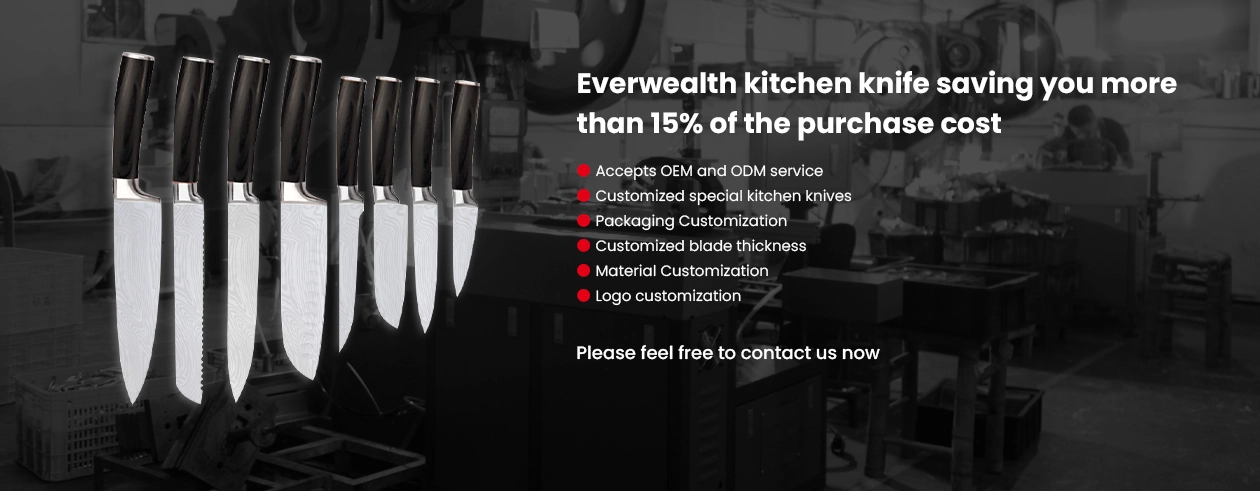 EVERWEALTH konyhai kés készlet gyártása 